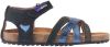 Vingino Sterre leren sandalen metallic/blauw online kopen