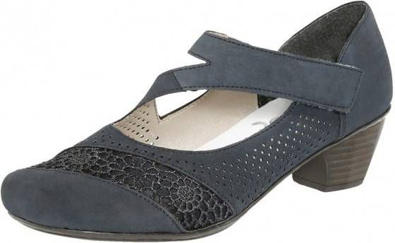 Donkerblauwe Pumps Rieker - Vindjeschoen.nl