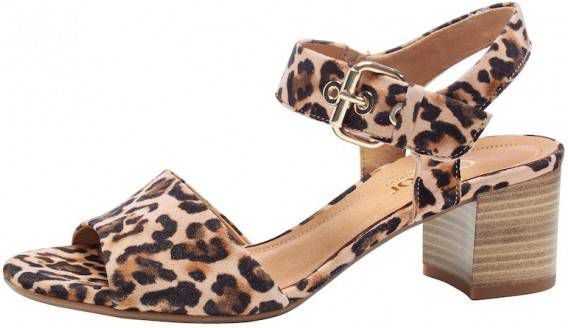 Sandaaltje Gabor animalprint - Vindjeschoen.nl
