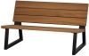 Woood Banco Outdoor Bank Hout/Metaal Naturel 78x132x82 online kopen