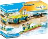PLAYMOBIL Family Fun Beach Hotel Beach Car with Canoe(70436 ) online kopen