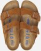 Birkenstock Arizona Soft Footbed Suede Leather Sandals , Bruin, Heren online kopen