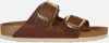Birkenstock Sandals Arizona Big Buckle Oiled Leather , Bruin, Dames online kopen