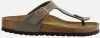 Birkenstock Gizeh Birko Flor Nubuck Sandals , Grijs, Dames online kopen