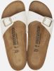 Birkenstock Slippers Madrid BF in lak look, smalle schoenwijdte online kopen